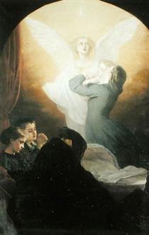 Mother’s Last Kiss - Alexandre Antigna