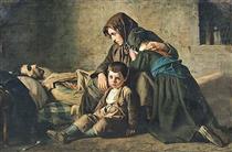 The death of the poor - Alexandre Antigna
