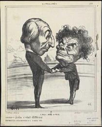 Emmanuel Arago - Honore Daumier