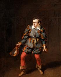 J. B. Buckstone as Spado in 'The Castle of Andalusia' by John O'Keefe, Haymarket Theatre - Robert William Buss