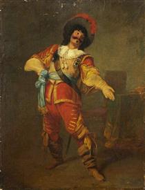 John Cooper as Captain Mouth in 'The Bride of Ludgate' - Robert William Buss