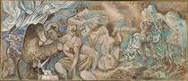 Mythical creatures on the beach - Nikos Hadjikyriakos-Ghikas