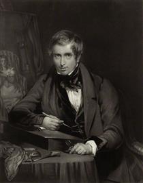 Portrait of Robert Graves - Robert William Buss