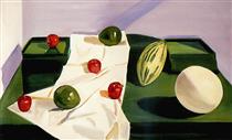 Still Life with Chinese Melon - Louisa Matthiasdottir