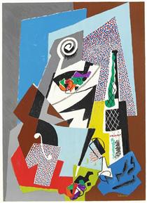 Still Life with Violin - Gino Severini
