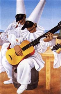 Two Punchinellos - Gino Severini