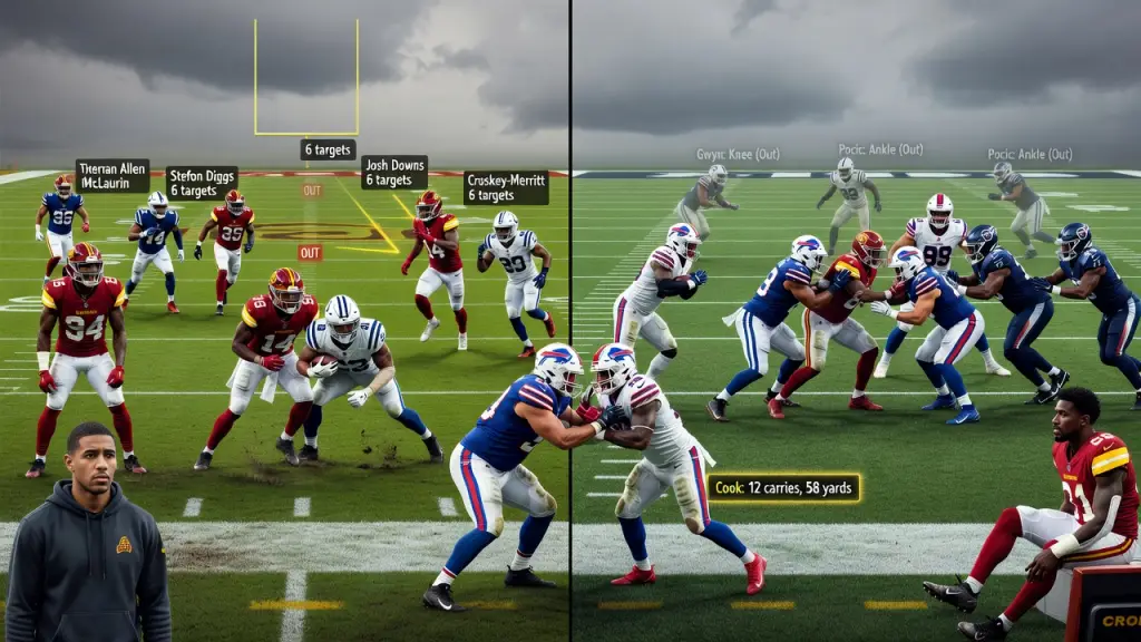 Week 4 Injury Report Reshapes Fantasy Lineups Across Several Games